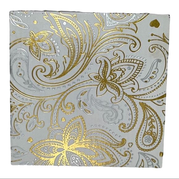 Charter Club Silver-Tone Yellow Emerald-Cut & Baguette-Cut CZ Ring Size 5 New - Picture 4 of 5